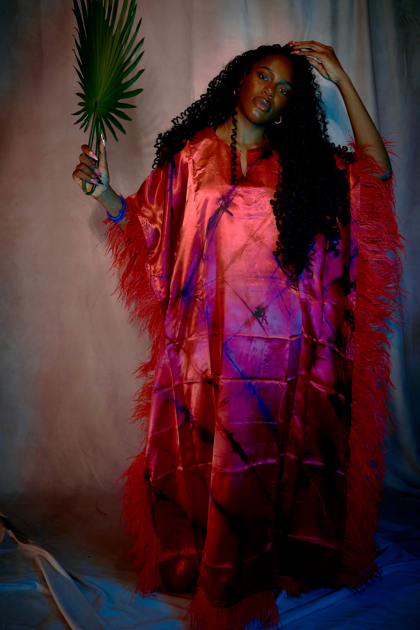 Adun Silk Fringe Dress